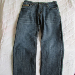 PrAna Mens Axiom Blue Jeans Tag size 33W x 32L